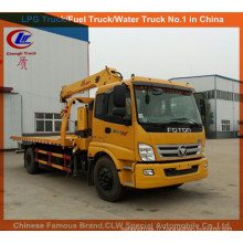 3tons 5tons 7tons 6 Wheel Foton Timber Loading Crane Truck